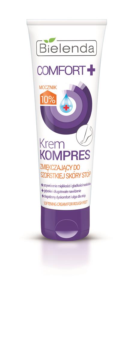 Bielenda Comfort+ Krem-kompres zmiękczający do szorstkich stóp 100ml