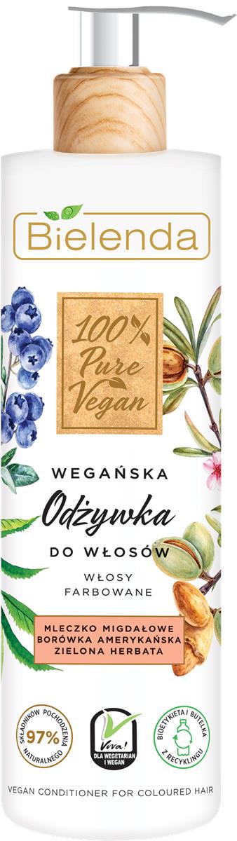 Bielenda Vegan Odżywaka d/w farbowanych 240ml 100%