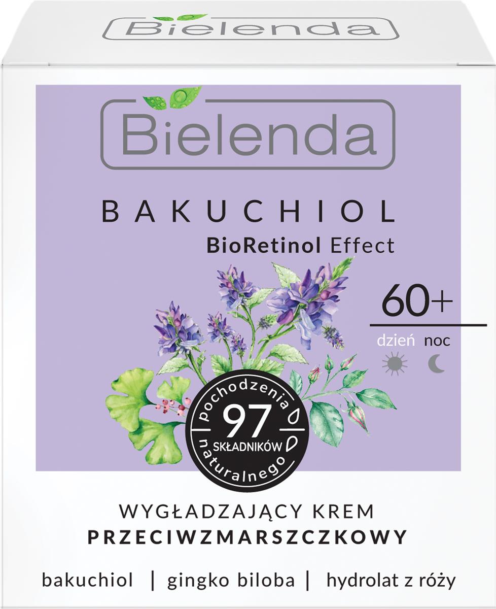 Bielenda Bakuchiol BioRetinol Effect 60+ Wygładzający Krem przeciwzmarszczkowy na dzień i noc 50ml 129169