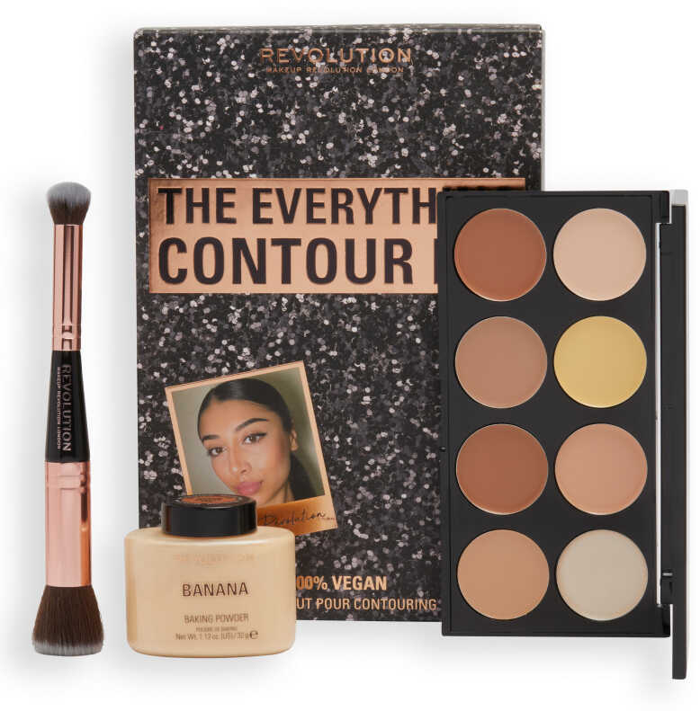 MAKEUP REVOLUTION - THE EVERYTHING CONTOUR KIT - Zestaw do konturowania twarzy