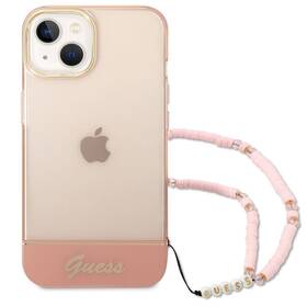 Etui Guess Camera Outline Translucent na Apple iPhone 14 Plus GUHCP14MHGCOHP Różowy
