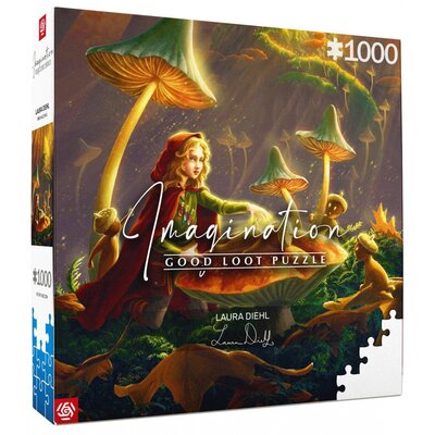 Puzzle CENEGA Imagination: Laura Diehl From Acorns Żołędziowa wróżka (1000 elementów)