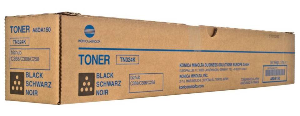 Toner Konica Minolta TN-324 A8DA150 BK Oryginał