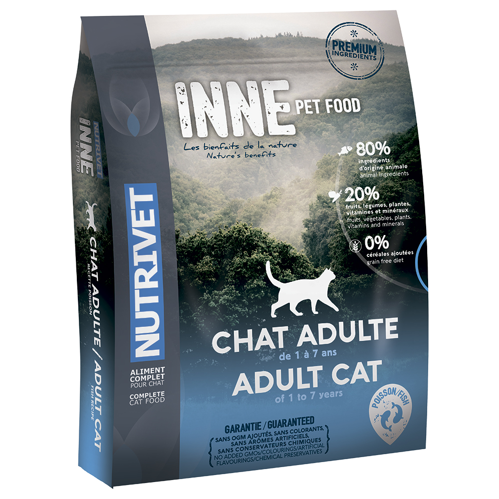 Nutrivet Inne Cat Adult Fish, ryba - 6 kg