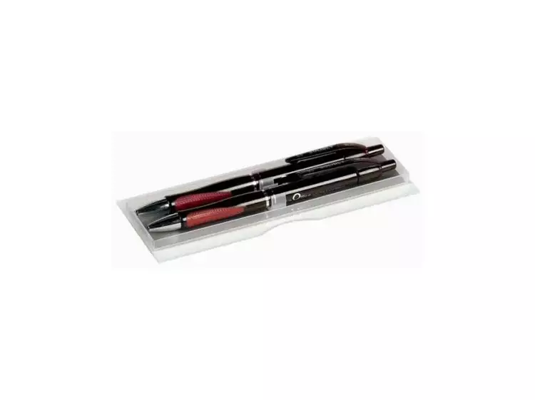 Długopis Solidly BM bordowy + ołówek automatyczny - Fandy