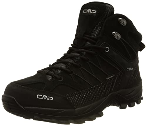 CMP Męskie buty trekkingowe Rigel Mid Shoe Wp, czarny, 47 EU