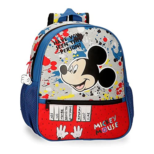 Disney Mickey Colour Mayhem Plecak, Wielobarwny, Plecak 33