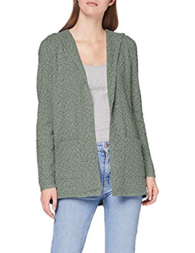 VERO MODA Damska kurtka z dzianiny z otwartym kapturem, Laurel Wreath, S