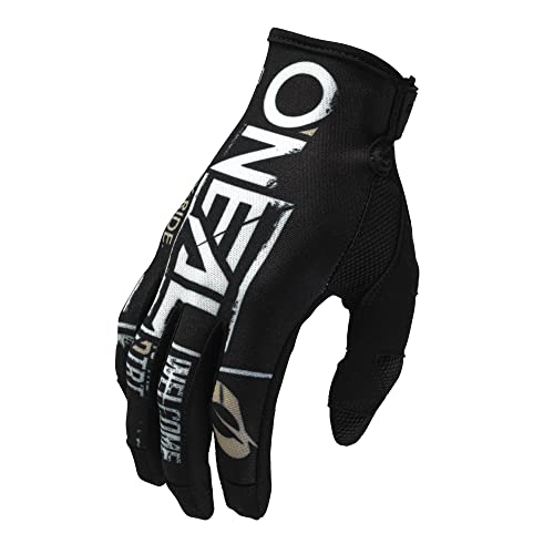 O'NEAL | Rękawiczki rowerowe i motocrossowe | MX MTB DH FR | trwałe, elastyczne materiały, wentylowana górna część dłoni | Mayhem Glove Attack V.23 | dla dorosłych | czarno-białe | rozmiar L