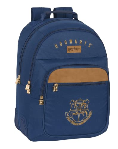 Safta Podwójny Plecak Adapt. Wózek Harry Potter Magical 32X42X15cm, Kolorowy, Standardowy (612293773)