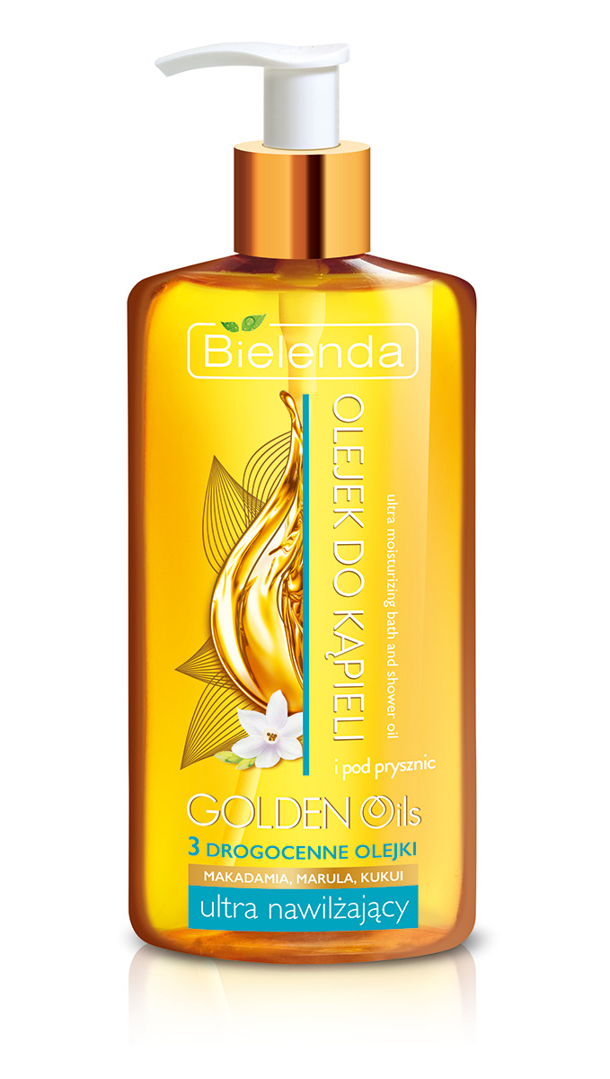 Bielenda GOLDEN OILS ULTRANAWILŻAJĄCY OLEJEK DO KĄPIELI I POD PRYSZNIC Z DROGOCENNYMI OLEJKAMI 250 ML zakupy dla domu i biura 43986942