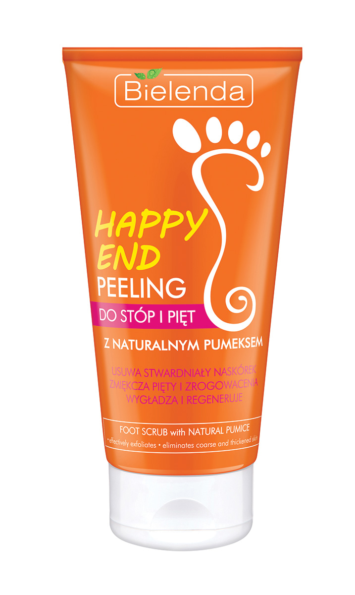 Bielenda HAPPY END peeling do stóp I PIĘT Z NATURALNYM PUMEKSEM