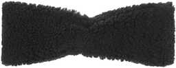 Opaska na Czoło Teddy Fur by Seeberger, czarny, One Size