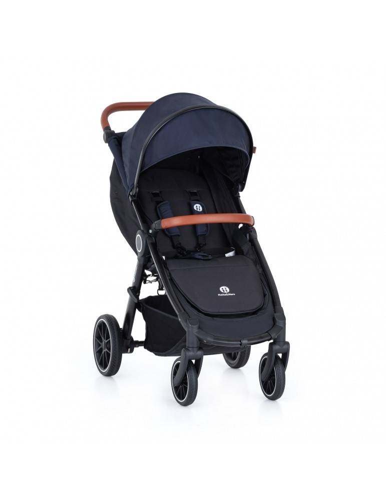 Petite&Mars Street+ Daszek plus nakładki na pasy Antrecite blue