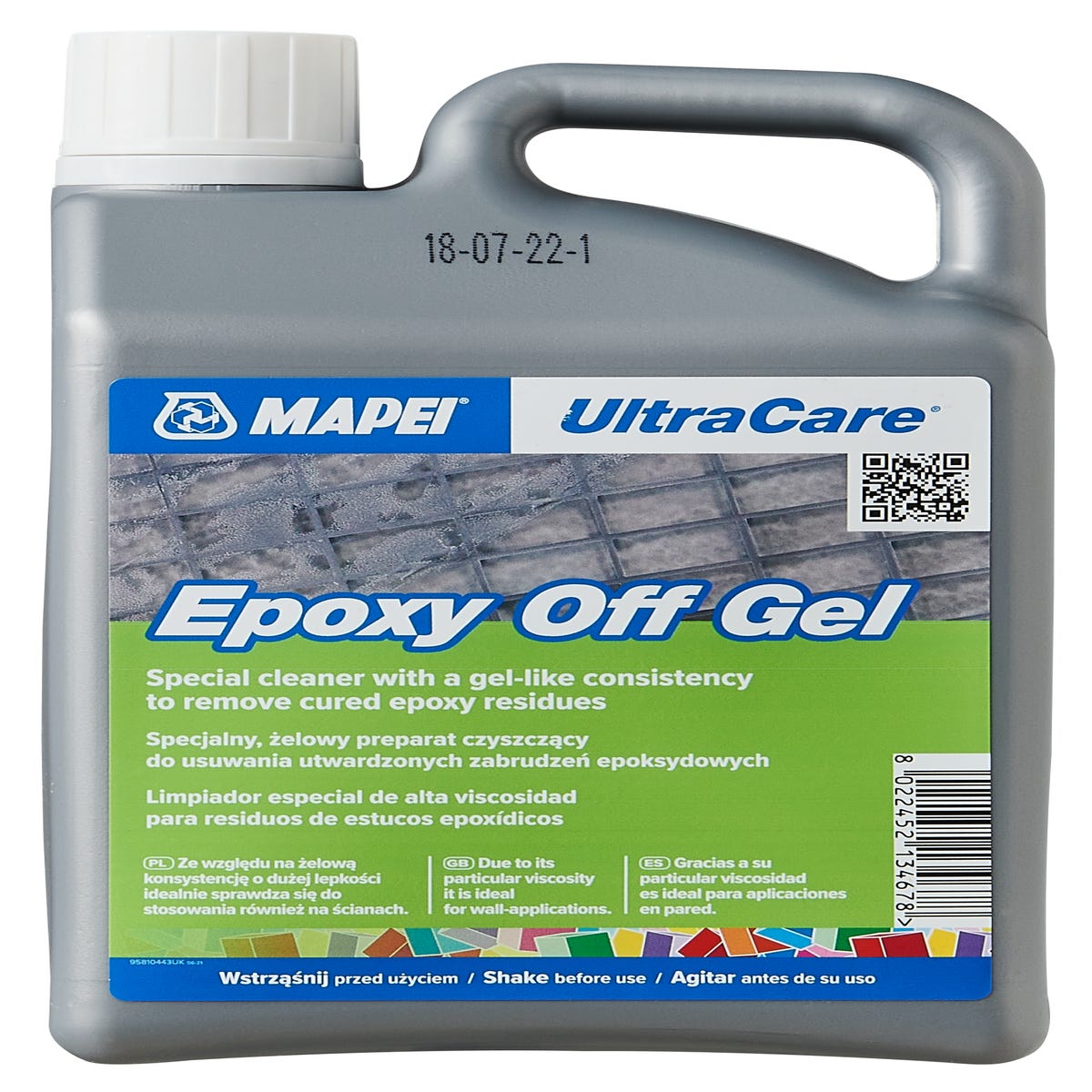 Środek czyszczący Ultracare 1L Mapei 8022452134678