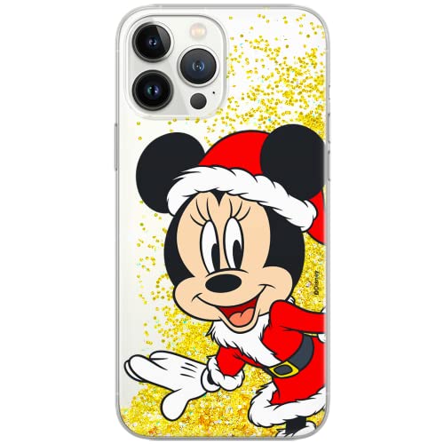 ERT GROUP etui na telefon Apple Iphone 6/7 / 8, case oryginalny i oficjalnie licencjonowany przez Disney, wzór Minnie 062, optymalnie dopasowane, z efektem płynnego brokatu