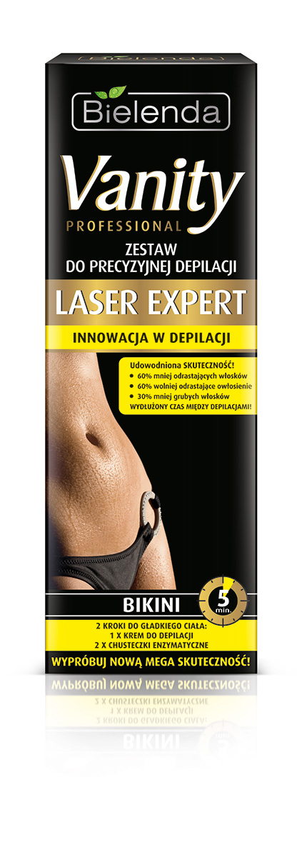 BIELENDA VANITY Vanity Laser Expert Zestaw do precyzyjnej depilacji Bikini 100 ml