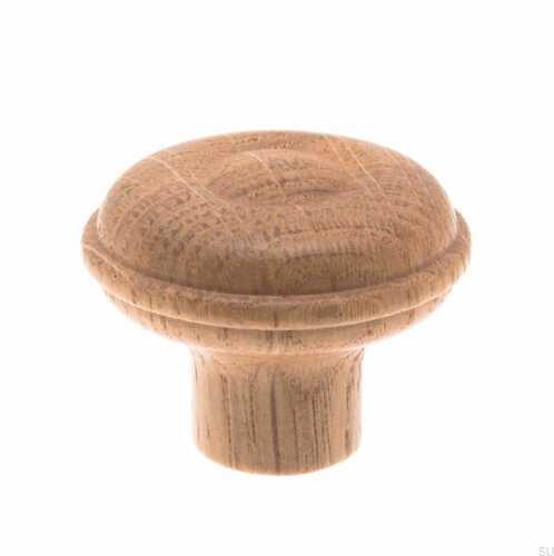 Gałka meblowa 9707 45 Drewniana Dębowa