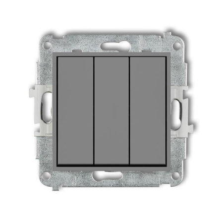 Karlik Łącznik potrójny MINI szary 27MWP-7