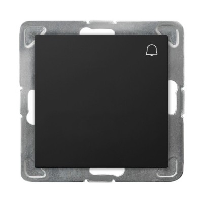 Ospel IMPRESJA Łącznik zwierny dzwonek czarny metalik ŁP-6Y/m/33 ŁP-6Y/m/33