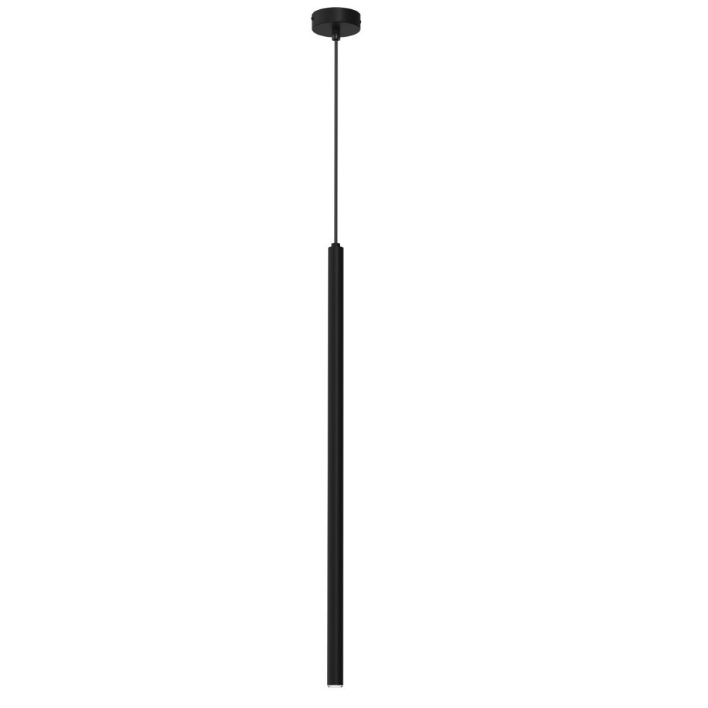 Luminex Tube 4116 lampa wisząca zwis 1x8W G9 czarna