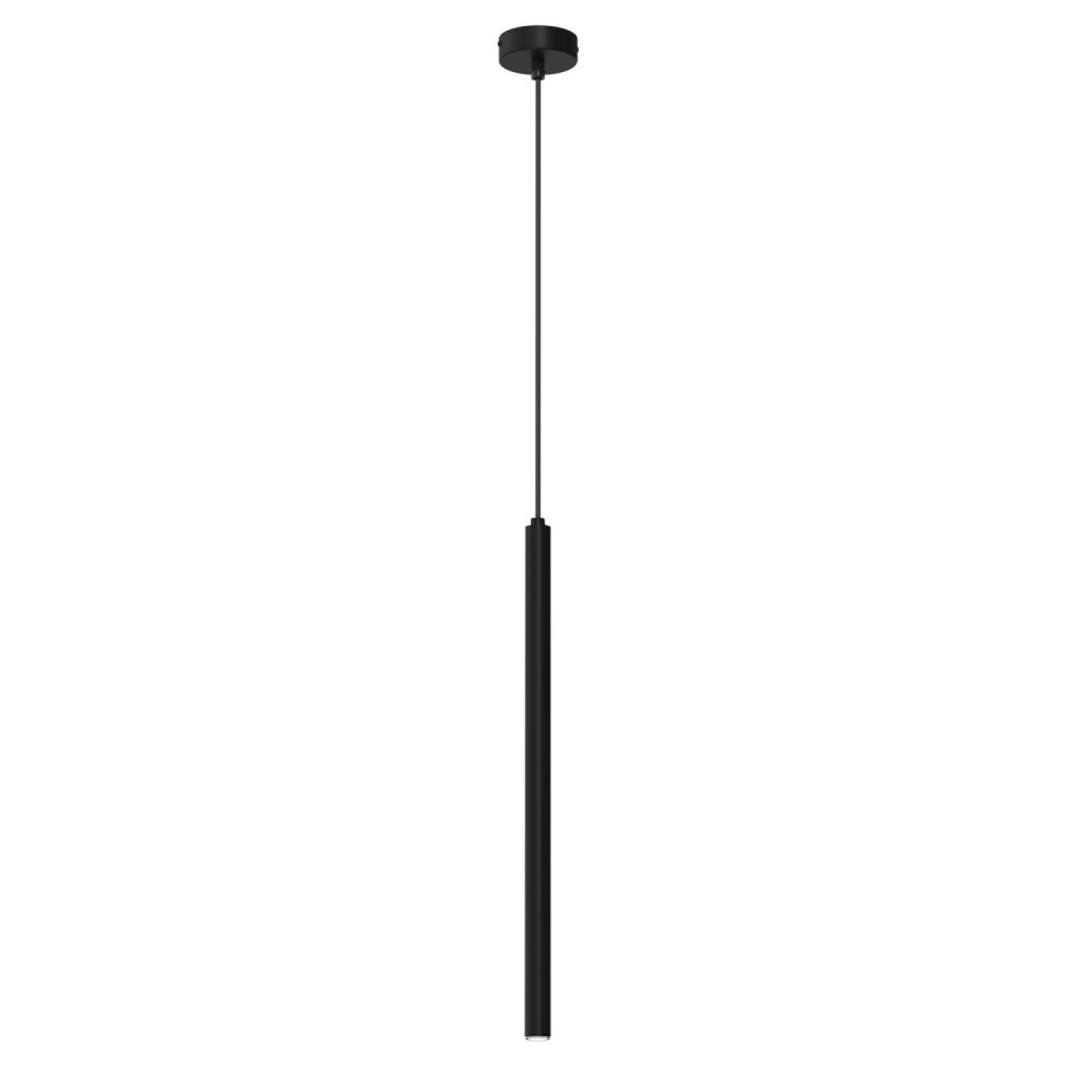 Luminex Tube 4115 lampa wisząca zwis 1x8W G9 czarna
