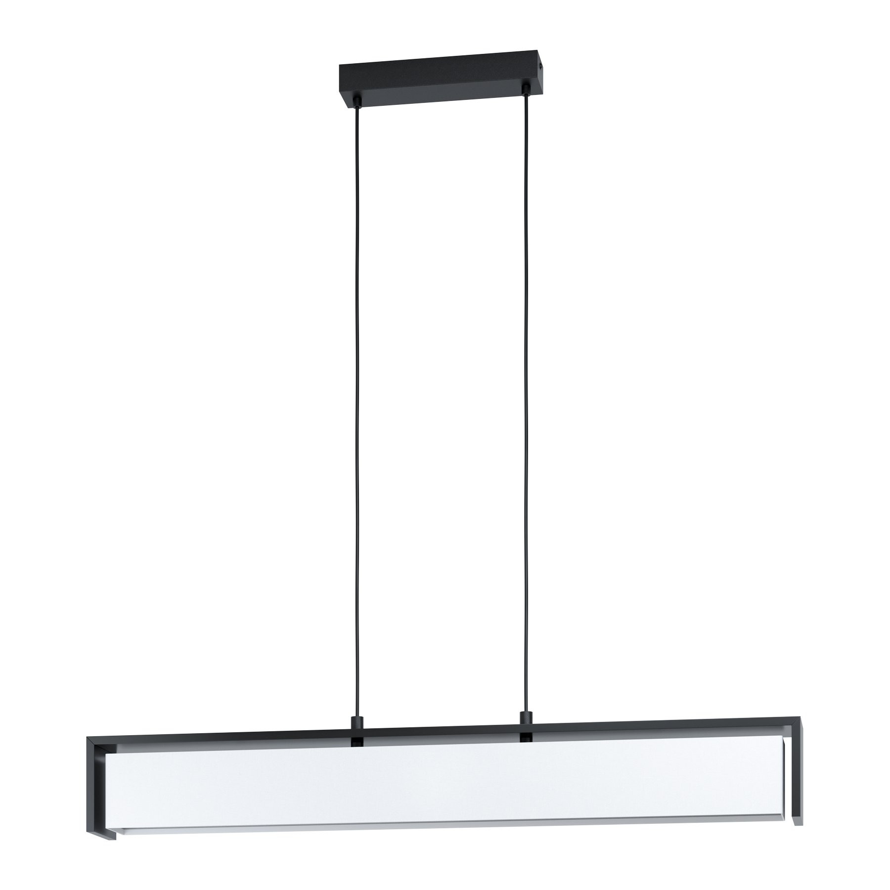 Eglo Valdelagrano-Z 900075 lampa wisząca zwis 1x33,6W LED biała/czarna