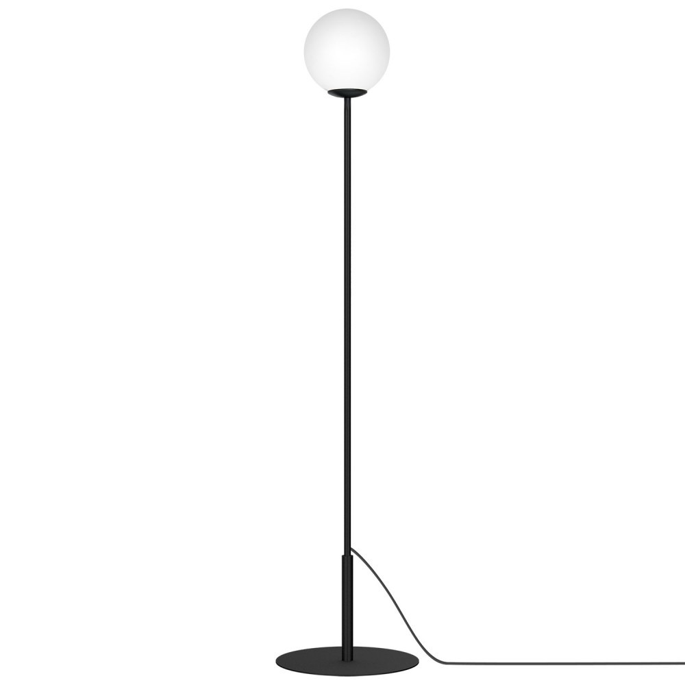 Luminex Daga 3056 lampa stojąca podłogowa 1x60W E27 biała/czarna