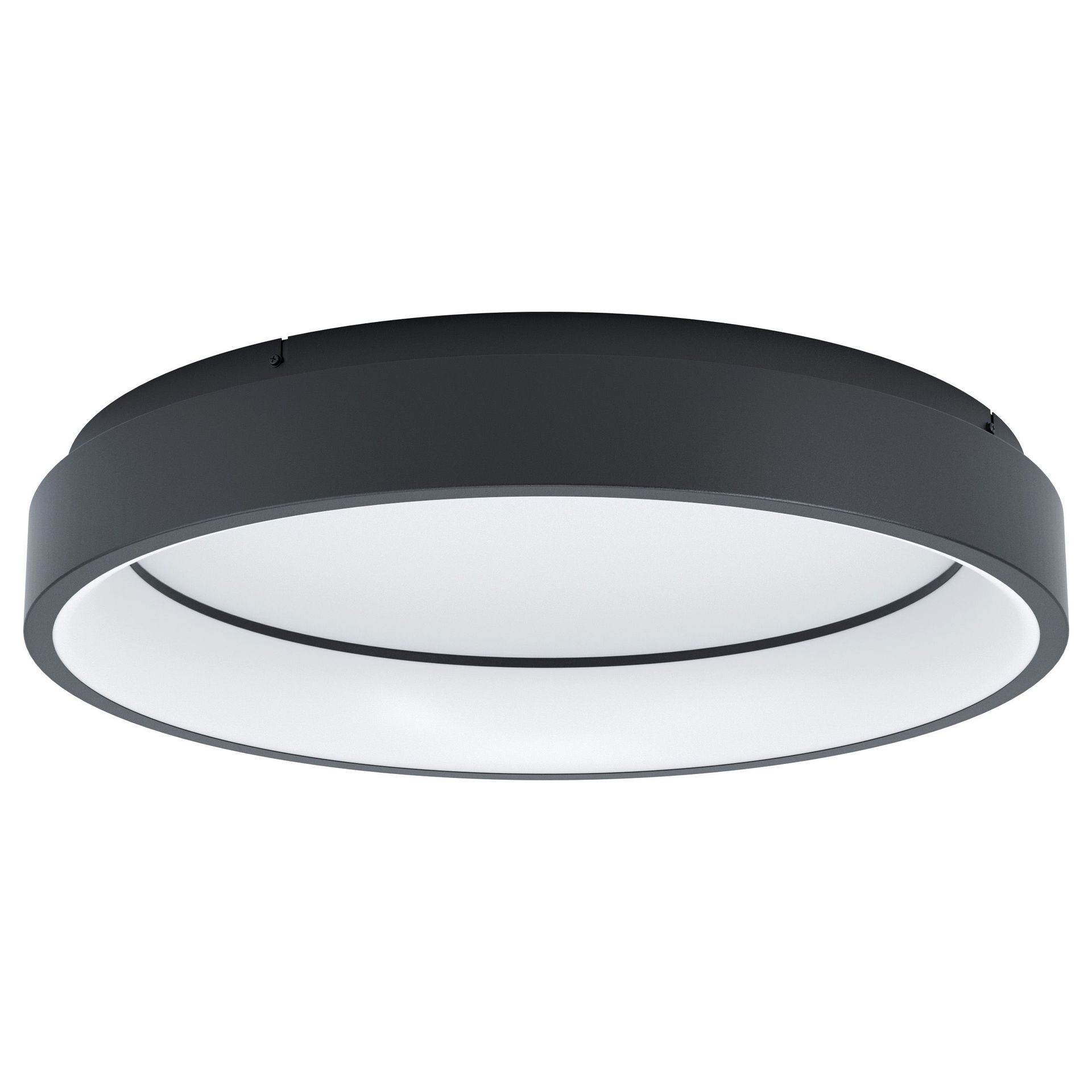 Eglo Marghera- 900067 plafon lampa sufitowa 1x27W LED biały/czarny