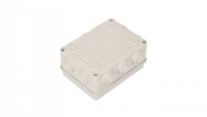 Puszka n/t 150x110x70 tworzywo IP55 szara GW44006