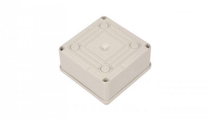 Puszka n/t 100x100x50 tworzywo IP56 szara GW44204