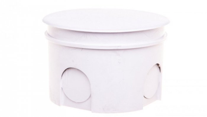 Elektro-Plast Puszka instalacyjna PKp/t $89770 z pokrywą biała 13.2 13.2/EPO