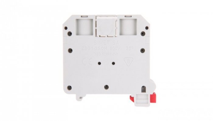 Złączka szynowa 2-przewodowa 35mm2 szara DIN ZSG 1-35.0Ns 11721312