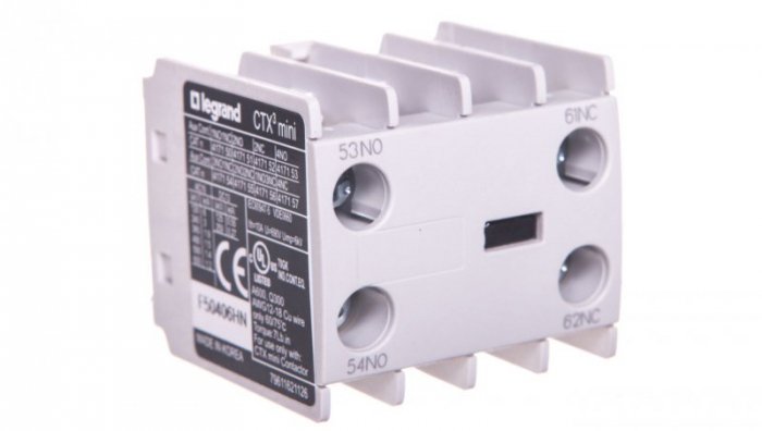 Styk pomocniczy 1Z 1R montaż czołowy CTX3 MINI 417150 /15 szt./