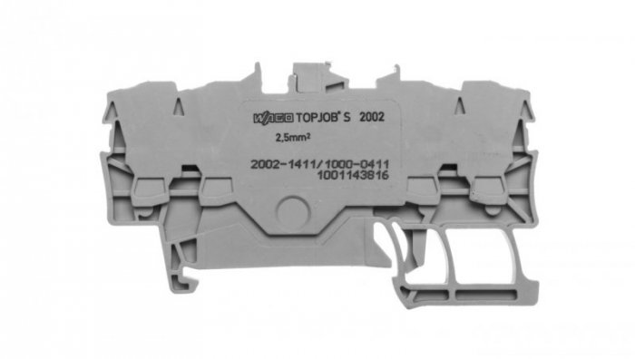 Złączka diodowa 4-przewodowa 2,5mm2 szara 2002-1411/1000-411 TOPJOBS