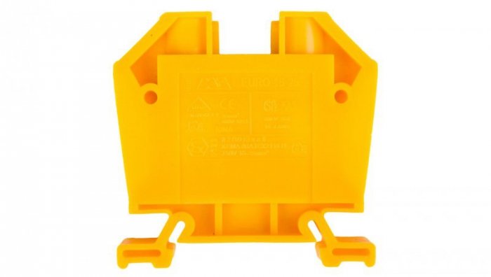 Złączka szynowa gwintowa ZSG ( ZUG ) 16/25mm2 żółty 43403N /25szt./