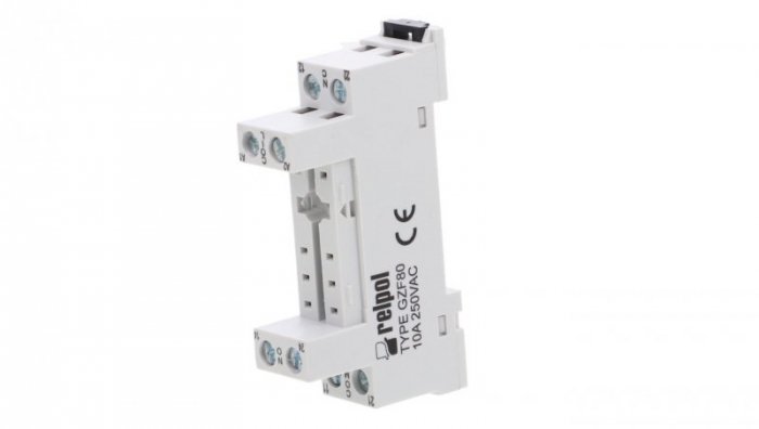 Gniazdo przekaźnika GZF80 z zaciskami śrubowymi 862594