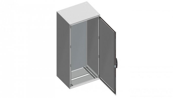 SCHNEIDER Obudowa-stojąca-Spacial-SM-Drzwi-pełne-z-płytą-montażową-2000x600x400mm NSYSM20640P