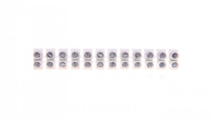 Listwa zaciskowa 12-torowa 16 mm2 biała LTA 12-16.0b 22612216
