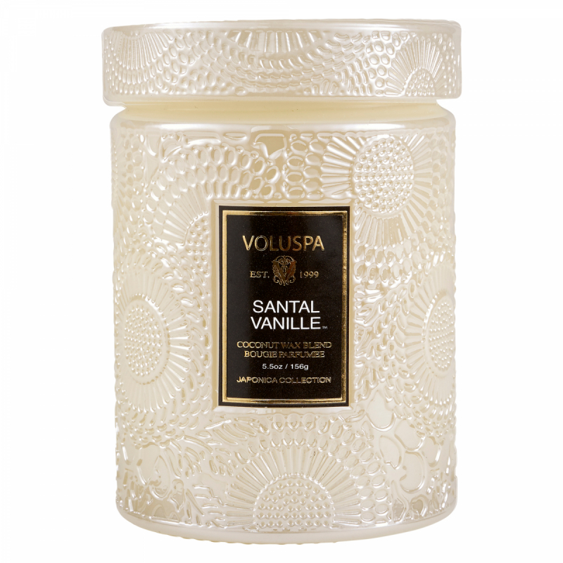 Voluspa Santal Vanille Mini Glass Jar (50h)
