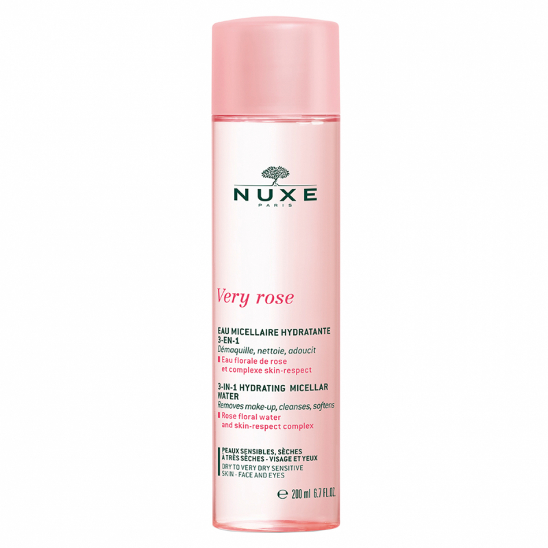 Nuxe Very Rose 3-In-1 Hydrating Micellar Water (200ml)