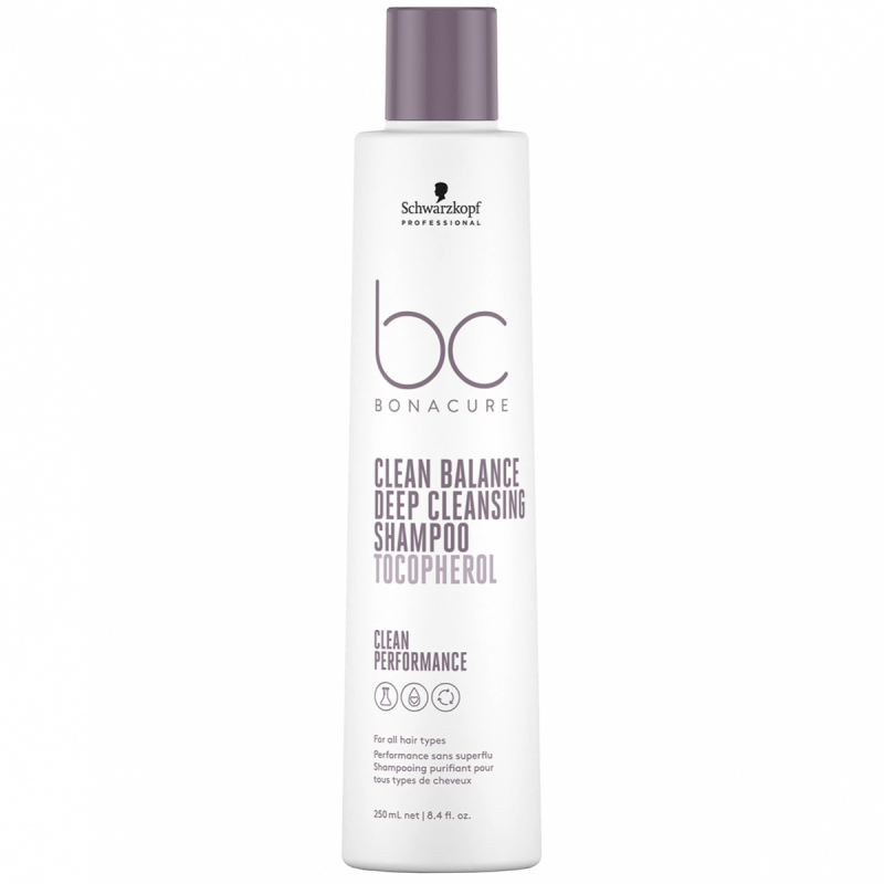 Schwarzkopf Professional BC Bonacure Clean Balance Deep Cleansing Shampoo Tocopherol (250ml)