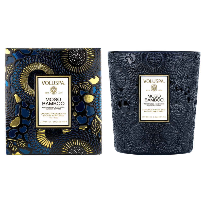 Voluspa Moso Bamboo Boxed Candle 60h