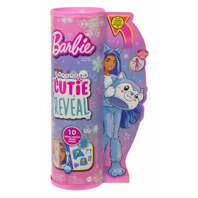 Lalka Barbie Cutie Reveal Husky HJL63