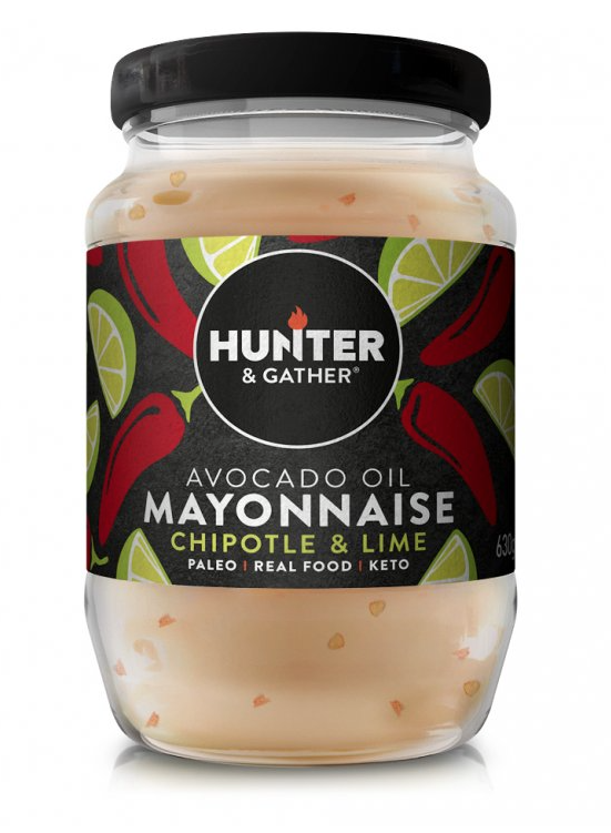 HUNTER & GATHER Majonez awokado z papryczką chipotle i limonką, 630 g