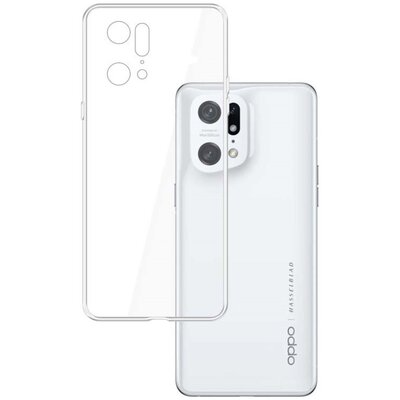 Etui 3MK Clear Case do Oppo Find X5 Przezroczysty