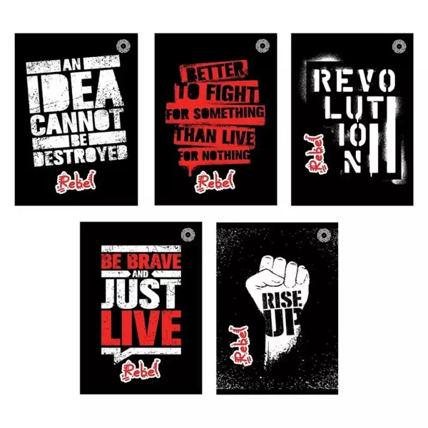 Zeszyt A5/80K linia Rebels (5szt) - Ziemia Obiecana