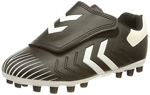 hummel Unisex Hattrick M.g. Jr Football Shoe buty dziecięce, czarny, 28 EU