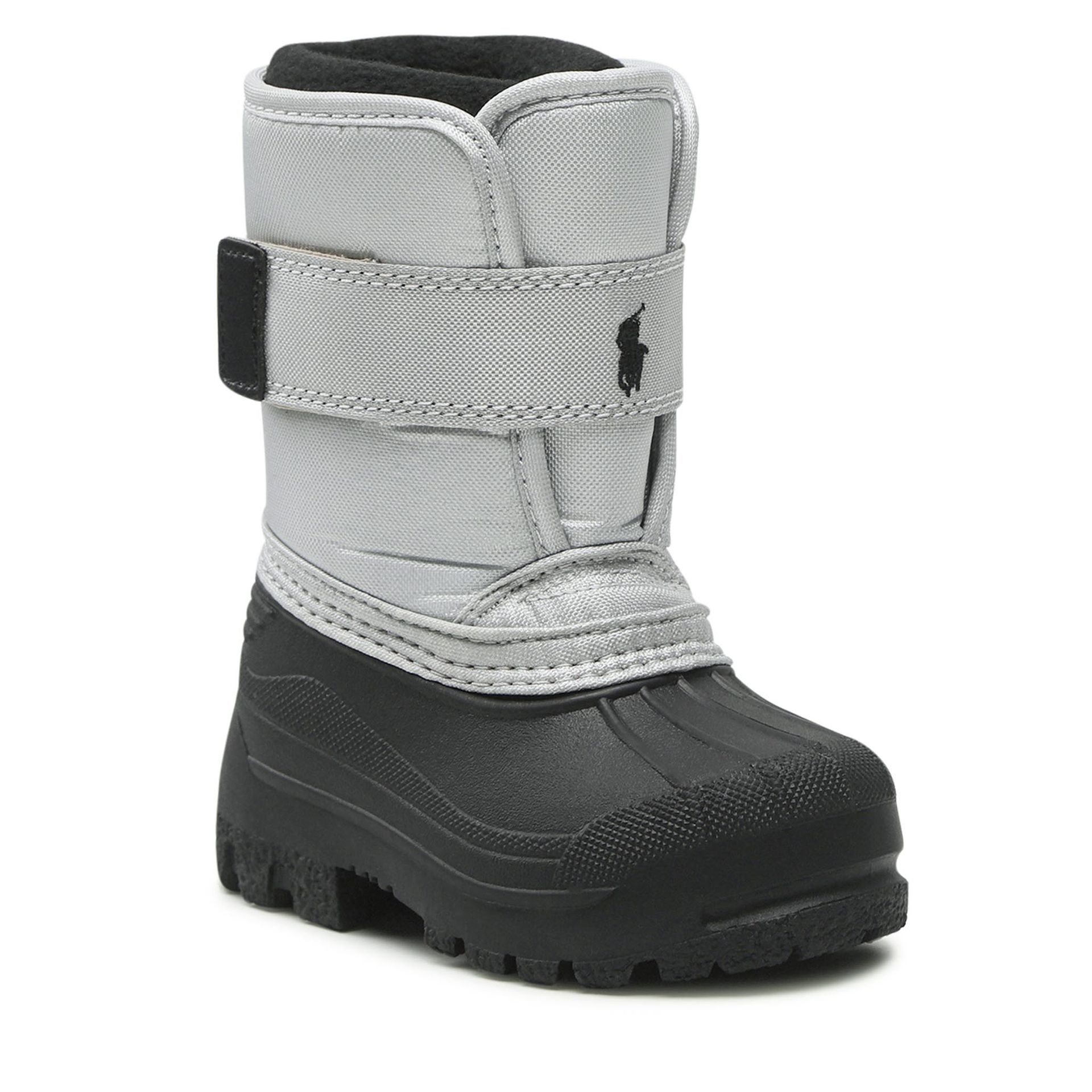Śniegowce POLO RALPH LAUREN - Everlee RF103768 Silver/Black