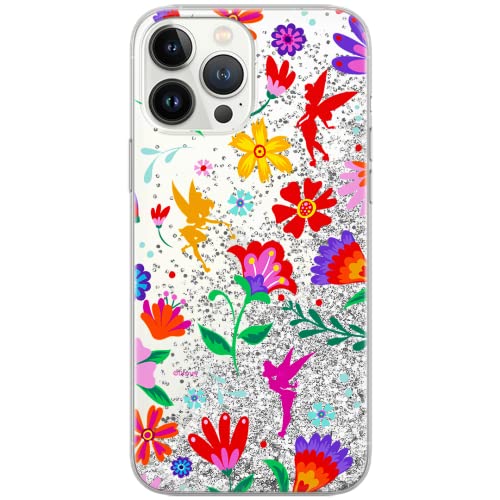 ERT GROUP etui na telefon Apple Iphone 6/7 / 8, case oryginalny i oficjalnie licencjonowany przez Disney, wzór Tinker Bell 001, optymalnie dopasowane, z efektem płynnego brokatu